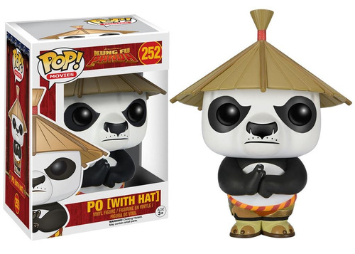 Po With Hat - Kung Fu Panda Funko Pop Movies Fu-6402