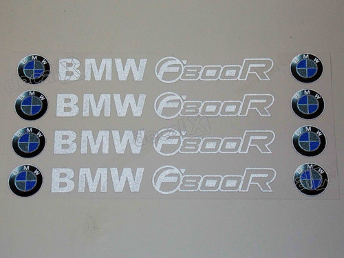 Adesivos Centro Roda Refletivo Moto Bmw F800r Rd2 Fgc