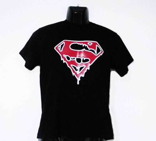 Camiseta De Superman Sangriento Skpalace Excelente