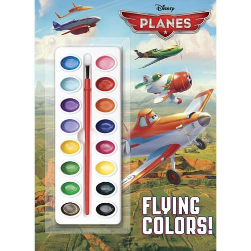 ¡colores De Vuelo! (planes De Disney) (deluxe Paint Box Libr