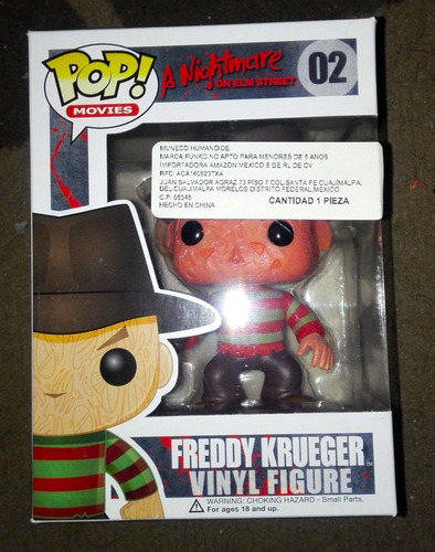 Figura Funko Pop De Freddy Krueger