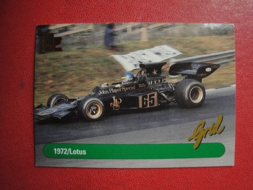 Figuritas Grid Formula 1 Año 1992 Lotus Nº183