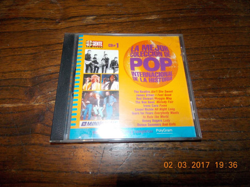 Cd La Mejor Coleccion Pop Internacional De La Historia 1