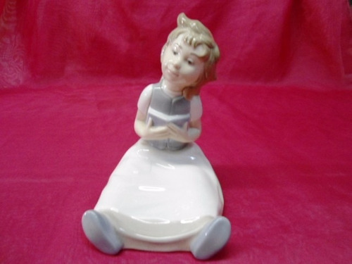 Antigua Figura Porcelana Nao Lladro Sellada Made Spain.(184)