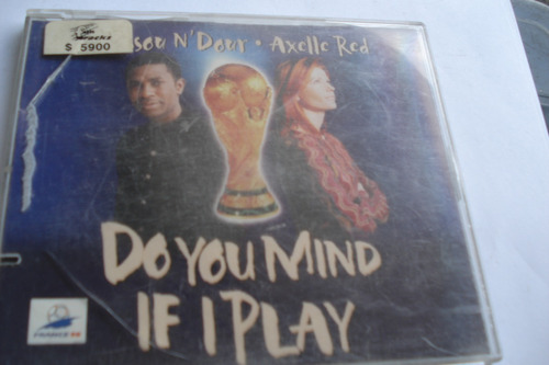 Cd Single Youssou N Dour Do You Mind If I Play