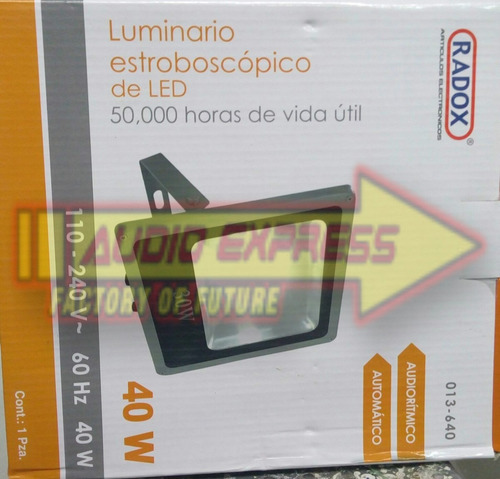 Luz Estroboscopico De Led Audioritmico 013640