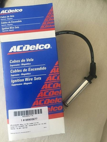 Cables De Bujias Acdelco Y Jgo Bujias Acdelco Corsa 2 Meriva