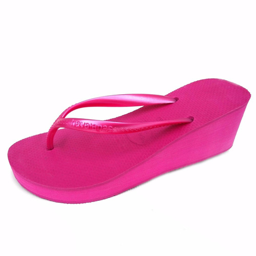 Ojotas Havaianas High Fashion Suecos Original Natación Mujer