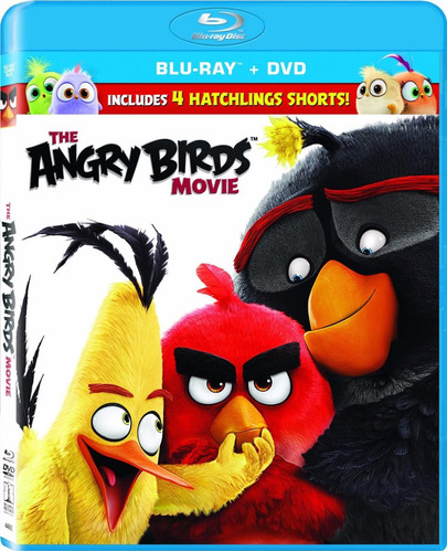 Blu-ray + Dvd The Angry Birds Movie