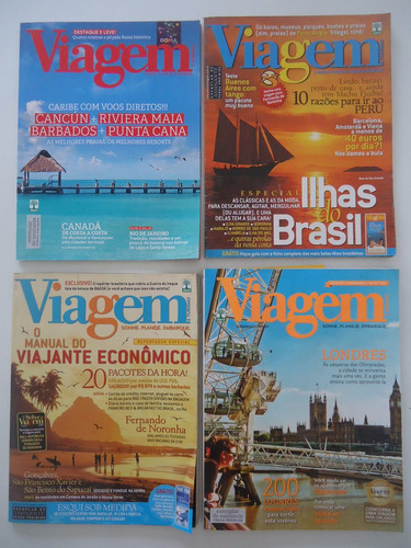 Viagem E Turismo - Várias - Preço Por Revista