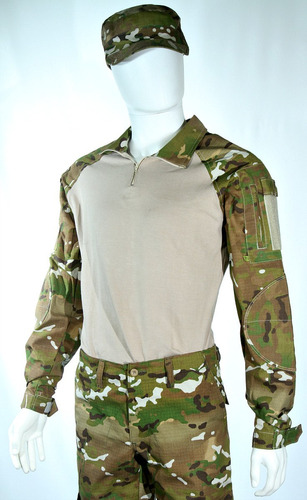 Gandola Combat Shirt Camuflada Multicam