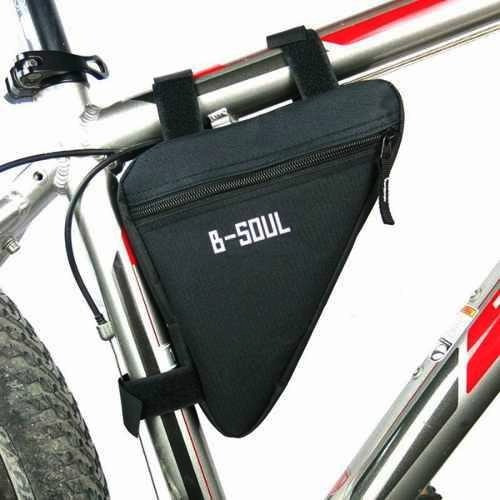 Bolso Triangular De Bicicleta Negro