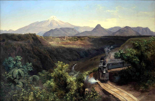 Lienzo Tela Canvas Barranco Metlac José María Velasco