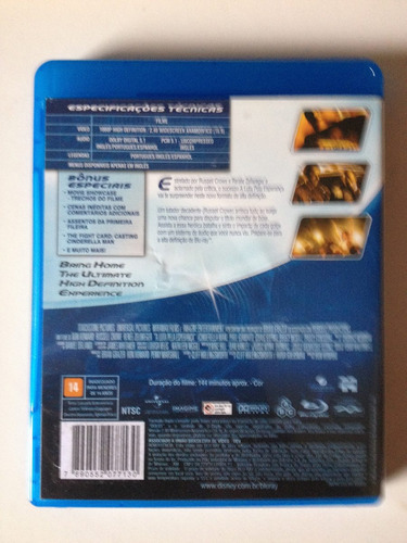 A Luta Pela Esperança Blu Ray - Russell Crowe (Usado)