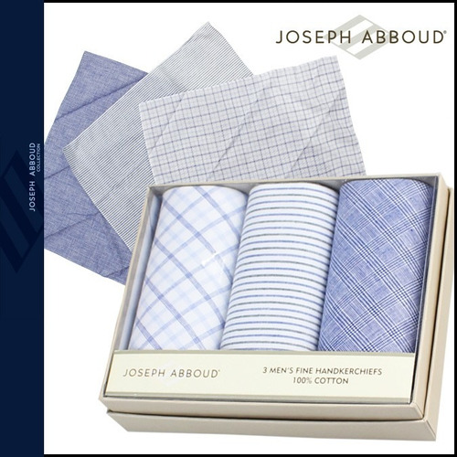 Set De 3 Pañuelos Originales Joseph Abboud Unicamente $300