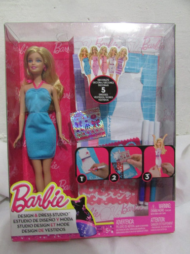 Barbie Estudio De Diseño  Y Moda Mattel Original