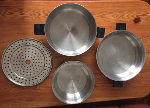 Olla Vaporiera Kichen Wer Acero Inoxidable 18/8 Tipo Holande (Usado)