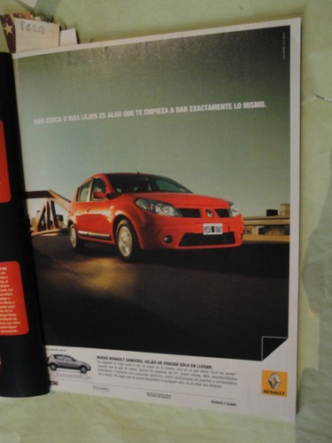 Publicidad Renault Sandero Año 2008