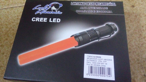 Mini Lanterna De Led Policial 240000 Lumens, A Prova Água