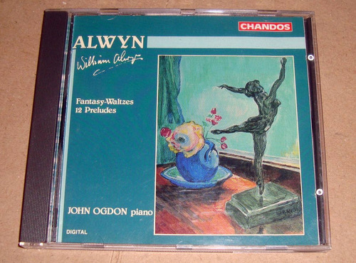 John Ogdon Piano Alwyn Fantasy Waltzes 12 Preludes Cd Aleman