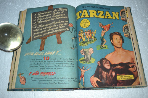 Tarzan Encadernados Do 1 Ao 6 Ebal