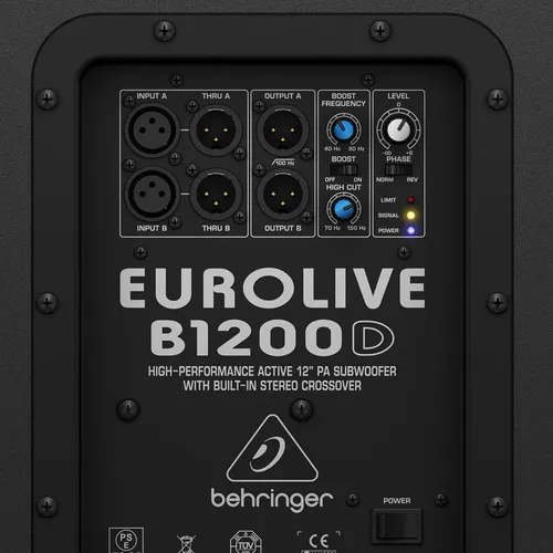 超人気高品質 Caixa . Pro B1200d Behringer De Garantia + Nf . Loja . Som その他