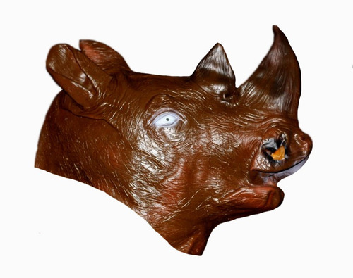 Mascara De Rinoceronte De Latex Cafe
