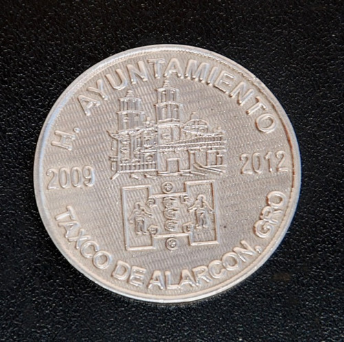 Moneda De Colección, H. Ayuntamiento De Taxco, 2009-2012