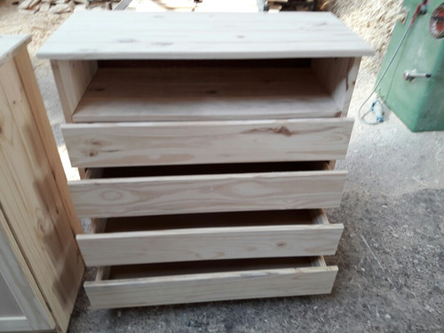 Cajoneras Cómodas En Pino Masiso
