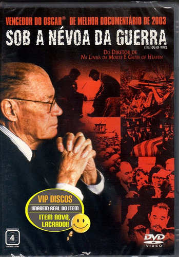 Dvd Sob A Névoa Da Guerra - Original Novo Lacrado!!!
