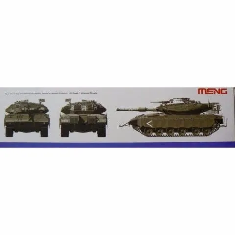 Meng 1/35 Ts-025 Israel Merkava Mk3d Late Lic Milouhobbies