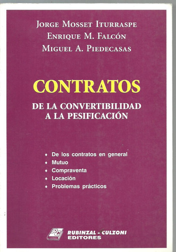 Contratos En General Mutuo Compraventa Locacion Iturraspe