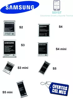 Baterías Para Samsung Galaxy Modelos Variados