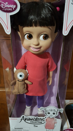 Muñeca Animators Princesa Boo Monsters Inc Bebé Disney Store