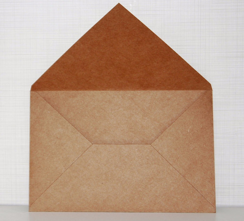 Envelope Convite 22,5x16,5cm Kraft 140g/m2 100un