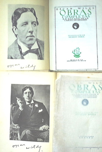 Oscar Wilde -  2 Tomos De Cuentos ±1930 Atenea - La Nave