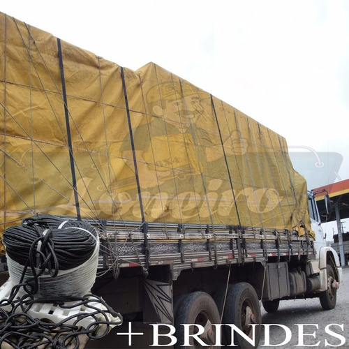 Encerado Ripstop 10x4 Lona De Algodão Impermeável + Ilhoses