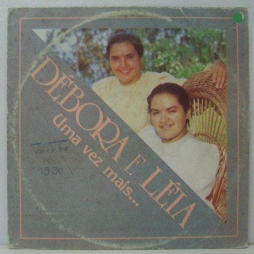 Lp Débora E Léia - Uma Vez Mais - 1990 - Voz Da Libertação