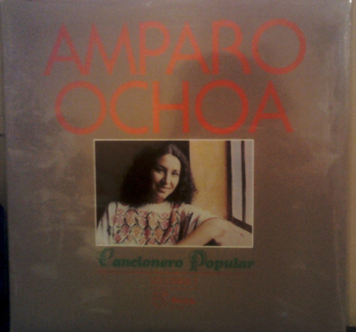 Amparo Ochoa: Cancionero Popular Vol. 2 ( Lp Nuevo Sellado)