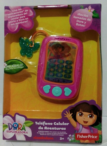 Dora, Telefono Celular De Aventuras Fisher Price Y5619 33gt