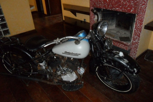 Imagem 3 de 6 de Harley Davidson 750cc 1951
