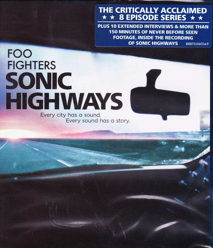 Foo Fighters Sonic Highways Set 4 Dvd's Originales Y Nuevos