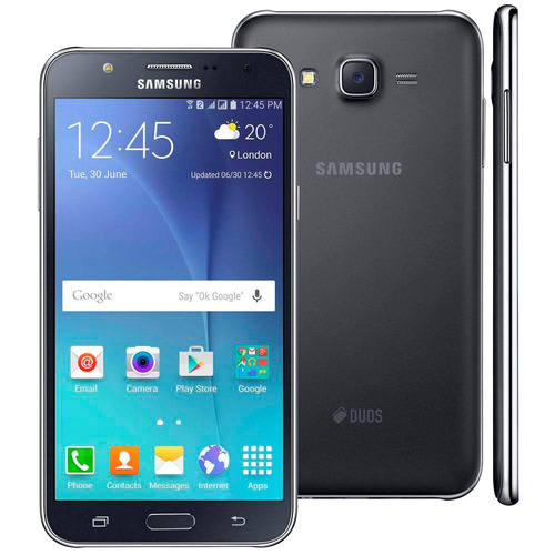 Celular Samsung Galaxy J700 J7 Duos Preto