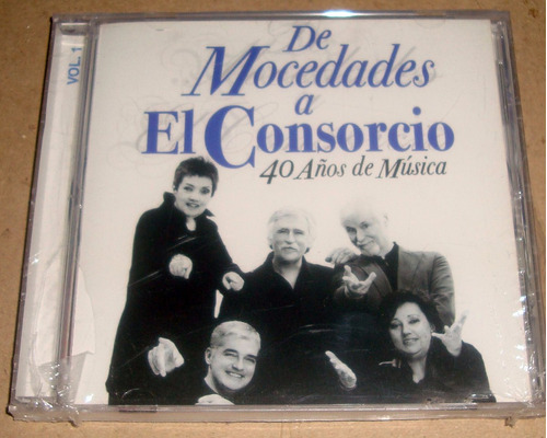 De Mocedades A El Consorcio 40 Años De Musica V.1 Cd Nuevo