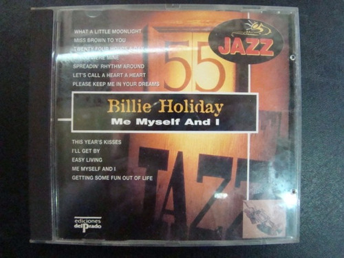 Billie Holiday Me Myself And I Cd Excelente Estado Duncant