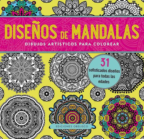 Diseños De Mandalas. Dibujos Artísticos Para Colorear