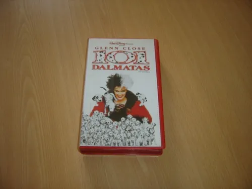 comprar 101 Dalmatas Vhs Infantil Animacion Glenn Close Walt Disney