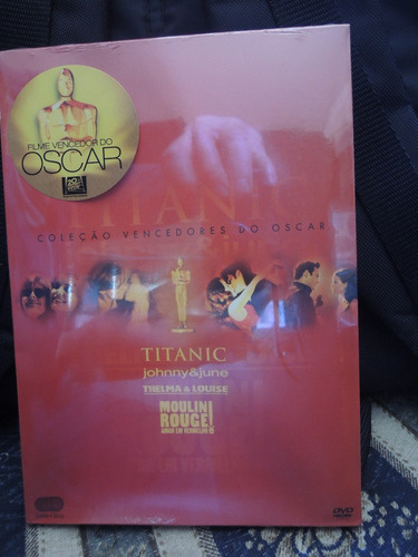 Titanic (leonardo De Caprio) + 3 Super Filmes - Box Dvd Novo