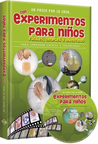 Libro Experimentos Para Niños Faciles Y Divertidos + Dvd