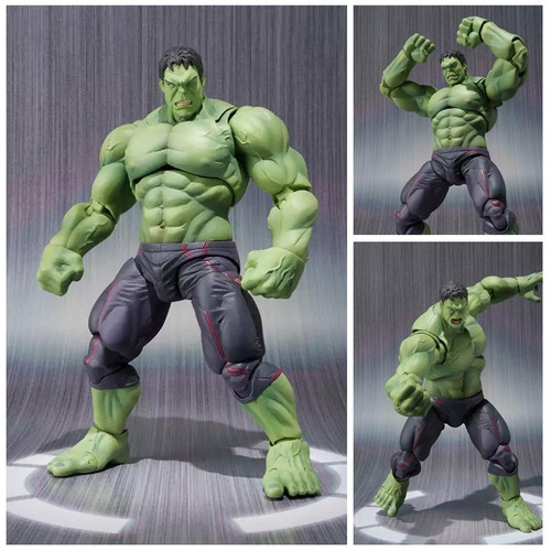 Hulk 22 Cm Action Figurel Bandai Na Caixa